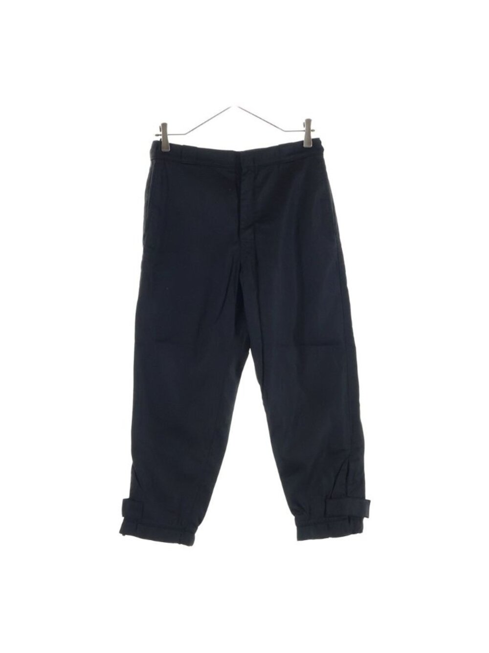Prada Nylon Jogger Pants Triangle Logo Black